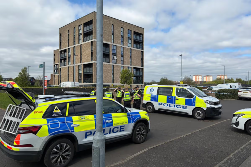 Panic in Glasgow: Armed Police Swarm Street After Pensioner Stabbed in Broad Daylight
