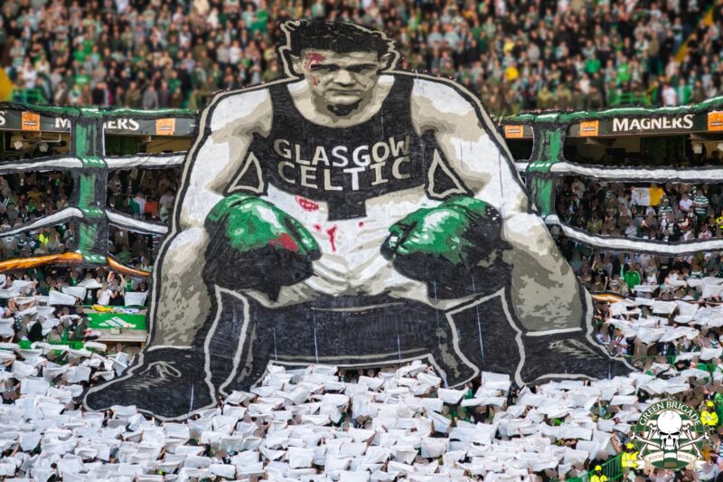 You Won’t Believe Who Celtic Fans Just Put Up a Giant Tifo Of…
