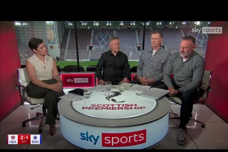 Kris Boyd Drops Truth Bombs Live On Sky Sports: Rangers Failed To Show Champions Mentality In Painful Defeat At Tynecastle